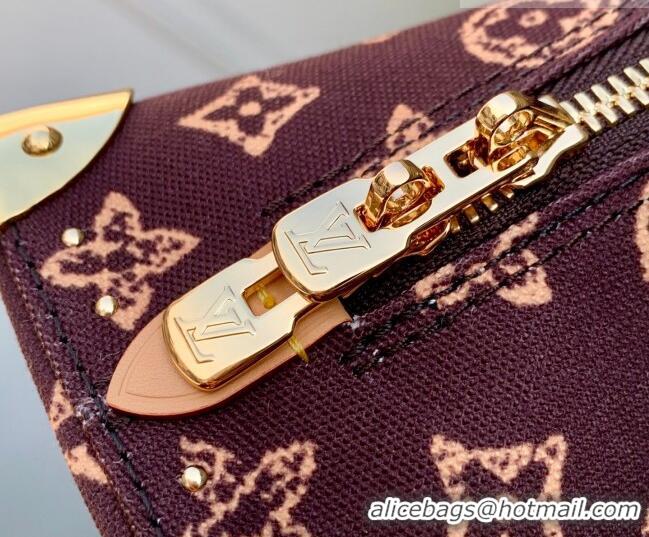 Big Discount Louis Vuitton Alma Trunk BB Bag in Monogram Original Ebène Canvas M28105 2026