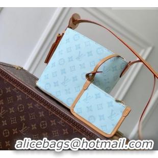 Big Discount Louis Vuitton All In BB Bucket Bag in Monogram Original Blue Courrier M27529 2026
