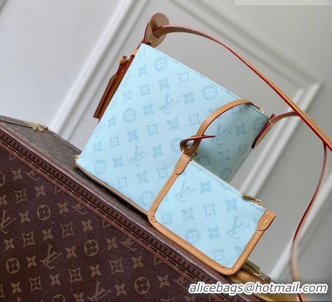 Big Discount Louis Vuitton All In BB Bucket Bag in Monogram Original Blue Courrier M27529 2026