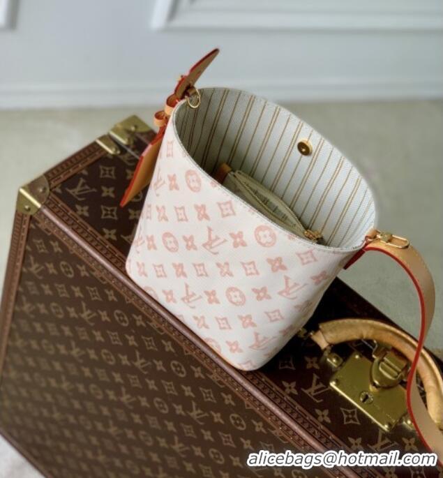 Buy Discount Louis Vuitton All In BB Bucket Bag in Monogram Origine Linen M28335 2026