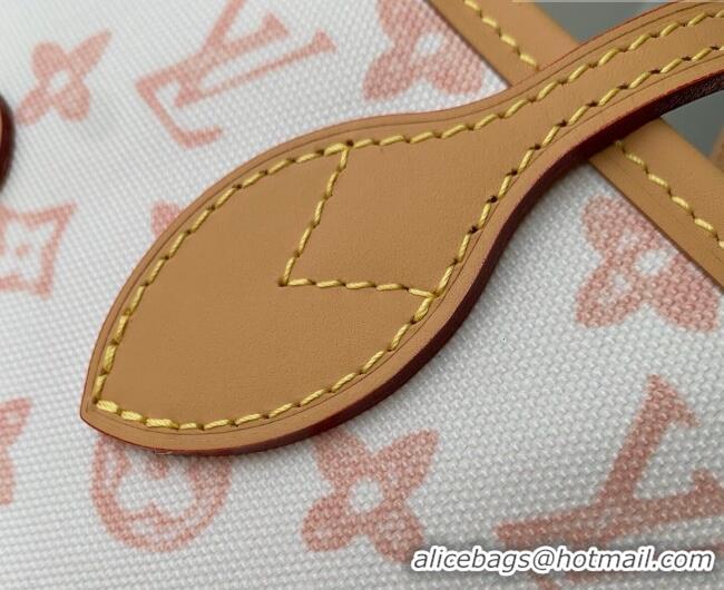 Famous Brand Louis Vuitton Neverfull MM Bag in Monogram Origine Linen M27521 2026