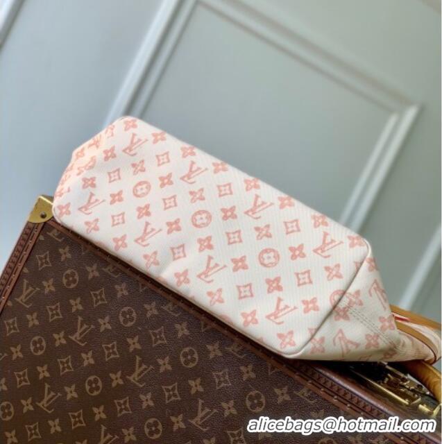 Famous Brand Louis Vuitton Neverfull MM Bag in Monogram Origine Linen M27521 2026