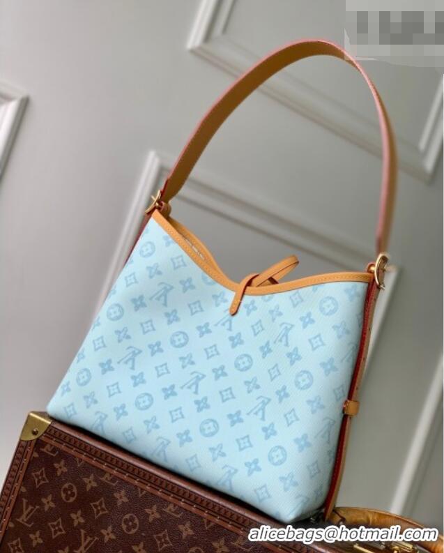 Top Grade Louis Vuitton CarryAll PM Bag in Monogram Origine Blue Courrier M27532 2026