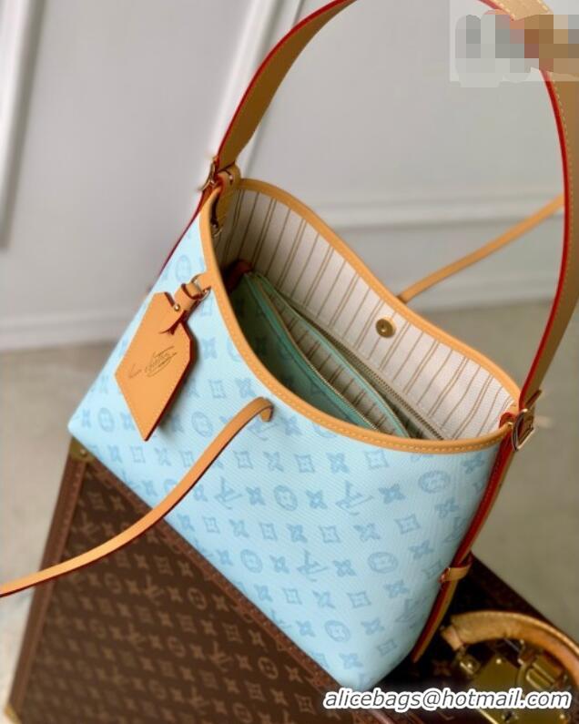 Top Grade Louis Vuitton CarryAll PM Bag in Monogram Origine Blue Courrier M27532 2026