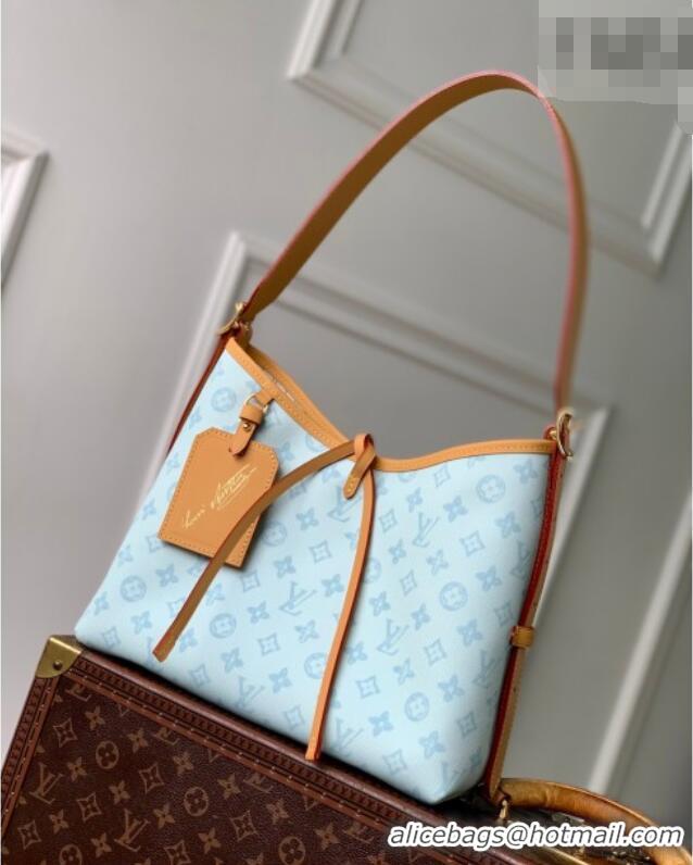 Top Grade Louis Vuitton CarryAll PM Bag in Monogram Origine Blue Courrier M27532 2026