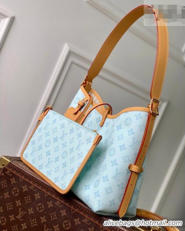 Top Grade Louis Vuitton CarryAll PM Bag in Monogram Origine Blue Courrier M27532 2026