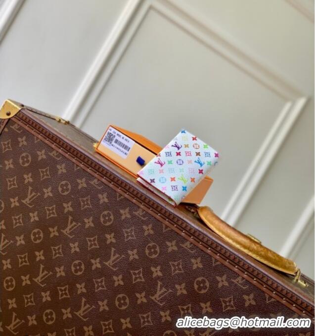 Promotional Louis Vuitton LV x TM Slim Card Holder in Multicolor/White Canvas M27495 2026