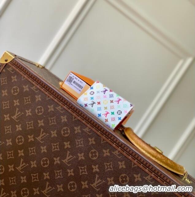 Promotional Louis Vuitton LV x TM Slim Card Holder in Multicolor/White Canvas M27495 2026