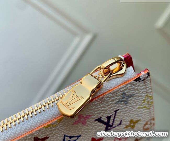 Buy Cheap Louis Vuitton LV x TM Romy Card Holder in Multicolor/White Canvas M27706 2026