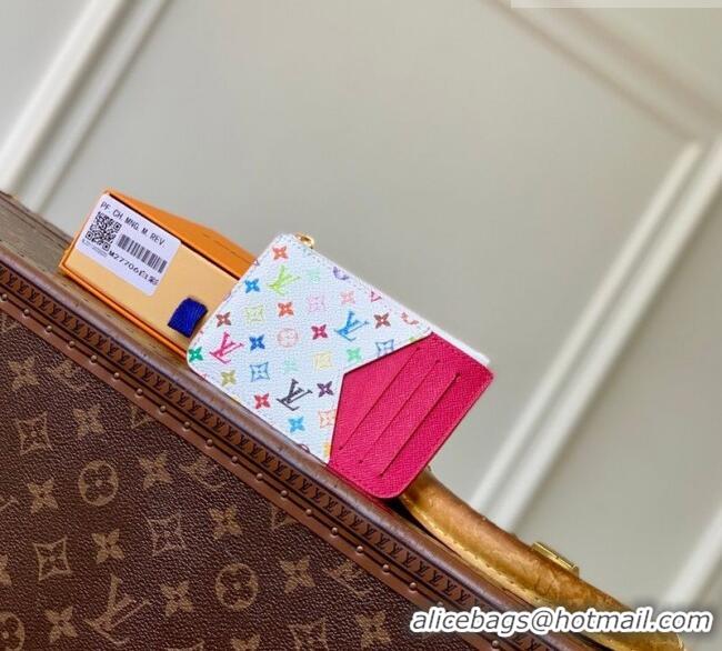 Buy Cheap Louis Vuitton LV x TM Romy Card Holder in Multicolor/White Canvas M27706 2026