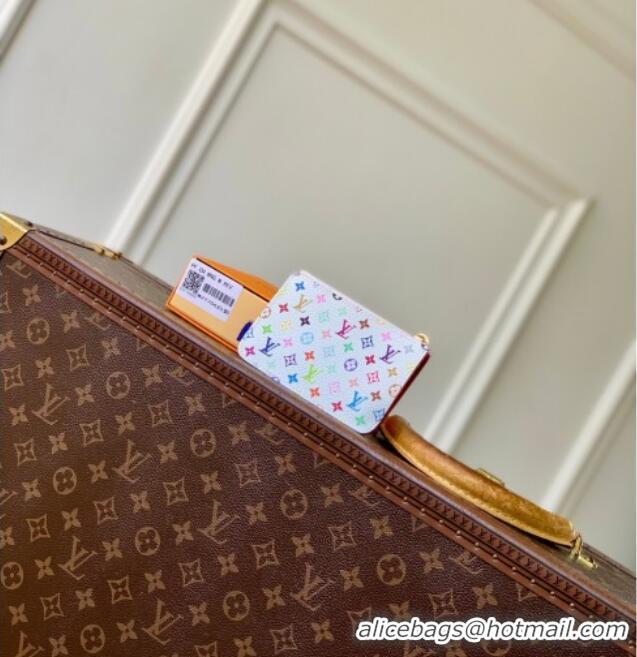 Buy Cheap Louis Vuitton LV x TM Romy Card Holder in Multicolor/White Canvas M27706 2026