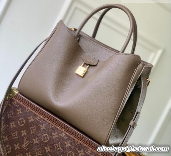 Top Grade Louis Vuitton Vendome PM Tote Bag in Calfskin leather M27040 Taupe Grey 2026