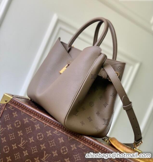 Top Grade Louis Vuitton Vendome PM Tote Bag in Calfskin leather M27040 Taupe Grey 2026