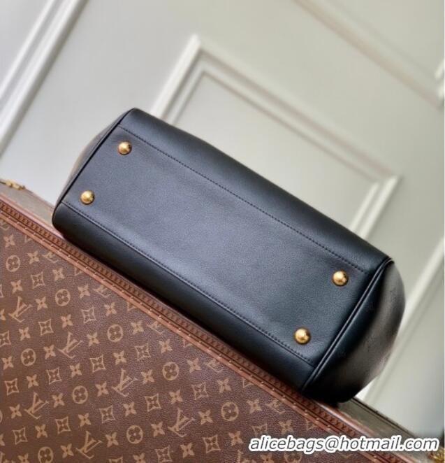 Grade Design Louis Vuitton Vendome MM Tote Bag in Calfskin leather M26338 Black 2026