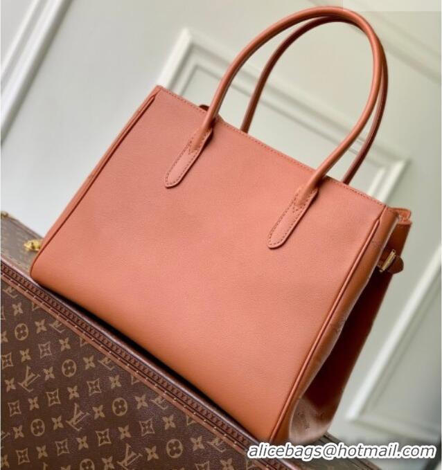 Super Quality Louis Vuitton Vendome MM Tote Bag in Calfskin leather M26501 Cognac Brown 2026