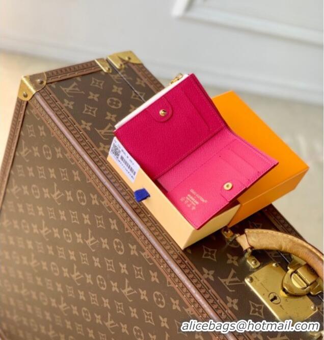 New Design Louis Vuitton LV x TM Lisa Wallet in Multicolor/White Canvas M27736 2026