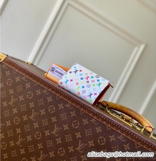 New Design Louis Vuitton LV x TM Lisa Wallet in Multicolor/White Canvas M27736 2026