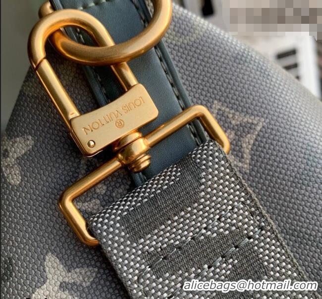 Promotional Louis Vuitton Men's Vagabond Hobo Bag in Green Monogram Surplus Canvas M27181 2026