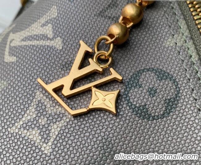 Promotional Louis Vuitton Men's Vagabond Hobo Bag in Green Monogram Surplus Canvas M27181 2026