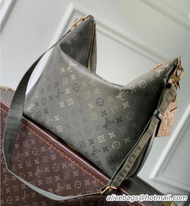 Promotional Louis Vuitton Men's Vagabond Hobo Bag in Green Monogram Surplus Canvas M27181 2026