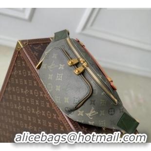 Top Grade Louis Vuitton Rush Bumbag Bag in Khaki Green Monogram Surplus Canvas M26933 2026