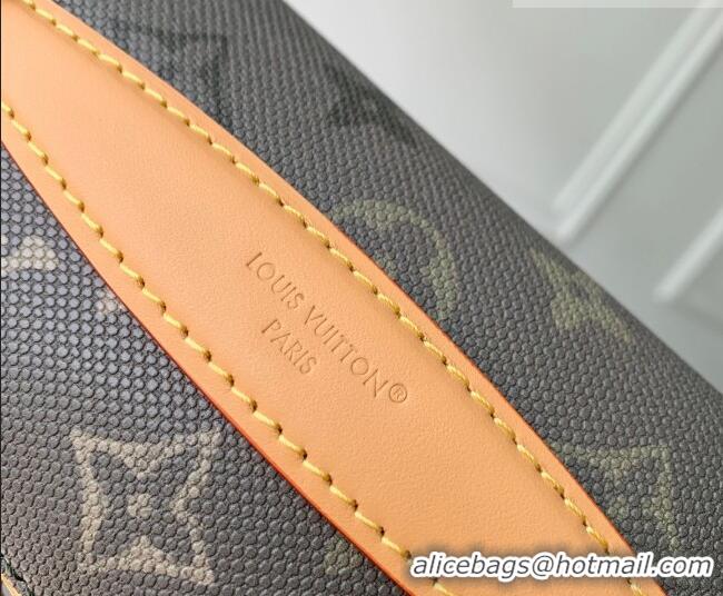 Top Grade Louis Vuitton Rush Bumbag Bag in Khaki Green Monogram Surplus Canvas M26933 2026