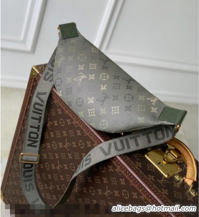Top Grade Louis Vuitton Rush Bumbag Bag in Khaki Green Monogram Surplus Canvas M26933 2026