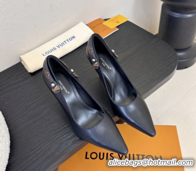 Charming Louis Vuitton Legacy Pump 9cm in Black Calfskin 6010703 2026