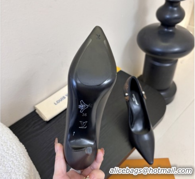 Charming Louis Vuitton Legacy Pump 9cm in Black Calfskin 6010703 2026