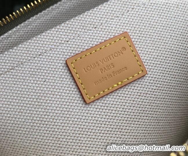 Big Discount Louis Vuitton Men's Pochette Voyage Souple Pouch in Khaki Green Monogram Surplus Canvas M26970 2026