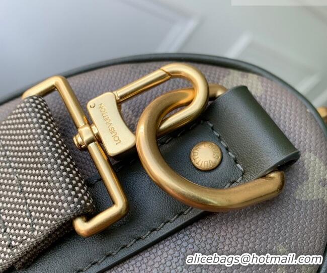 Good Taste Louis Vuitton Men's Keepall Bandoulière 25 Bag in Khaki Green Monogram Surplus Canvas M26930 2026