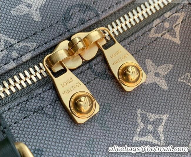 Famous Brand Louis Vuitton Men's Keepall Bandoulière 50 Travel Bag in Khaki Green Monogram Surplus Canvas M26959 2026