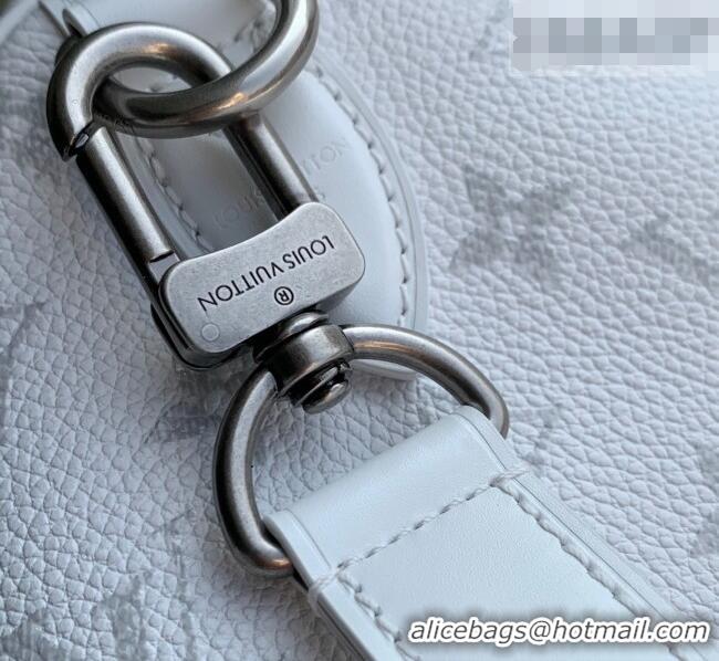 Promotional Louis Vuitton Speedy P9 Bandoulière 30 Bag in Motiph Leather M27144 White 2026