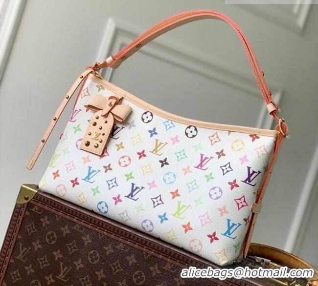 Pretty Style Louis Vuitton LV x TM CarryAll East West bag in M27578 Multicolor/White Canvas 2026