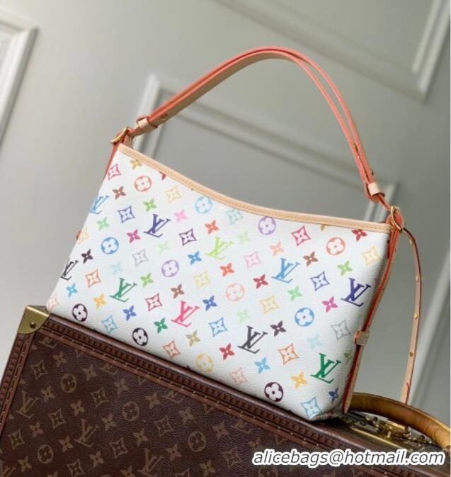 Pretty Style Louis Vuitton LV x TM CarryAll East West bag in M27578 Multicolor/White Canvas 2026