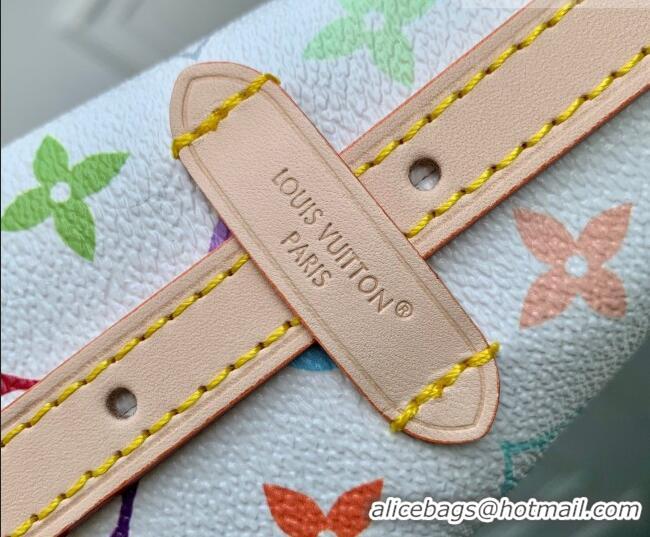 Pretty Style Louis Vuitton LV x TM CarryAll East West bag in M27578 Multicolor/White Canvas 2026