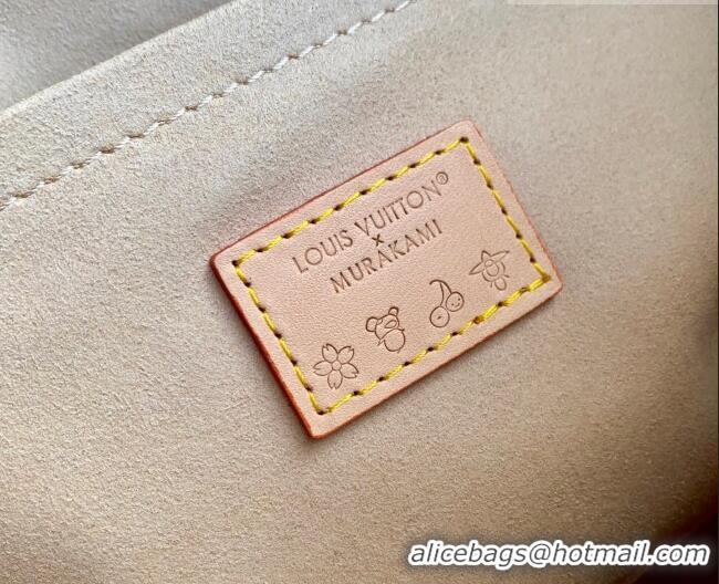 Pretty Style Louis Vuitton LV x TM CarryAll East West bag in M27578 Multicolor/White Canvas 2026