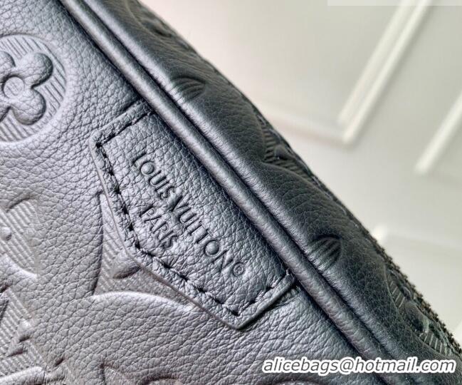 Super Quality Louis Vuitton Men's Trocadéro Wearable Wallet Mini Bag in Black Monogram Shadow Leather M26737 2026