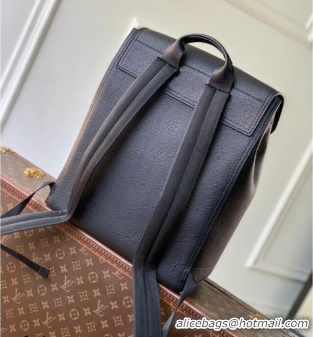 High Quality Louis Vuitton Men's Steamer Backpack bag in LV Touch Leather M27063 Black 2026