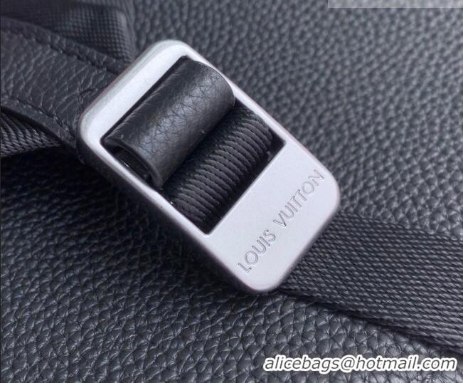 High Quality Louis Vuitton Men's Steamer Backpack bag in LV Touch Leather M27063 Black 2026