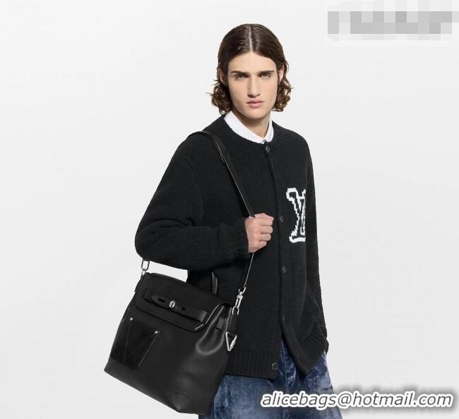 New Design Louis Vuitton Men's Steamer 30 bag in LV Touch Leather M26758 Tan Brown 2026