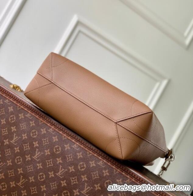 New Design Louis Vuitton Men's Steamer 30 bag in LV Touch Leather M26758 Tan Brown 2026