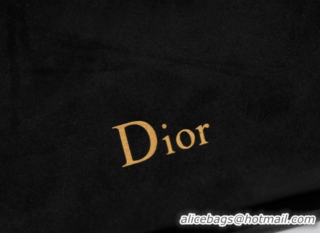 Perfect Dior Suede Small Shoulder Bag Black/Gold S1411 0124003 2026