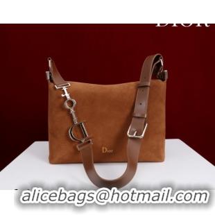 Sumptuous Dior Suede Small Shoulder Bag Caramel/Gold S1411 0124005 2026