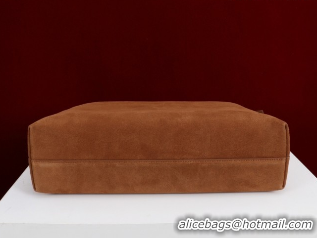 Luxury Dior Suede Medium Shoulder Bag M14142 Caramel/Gold 2026