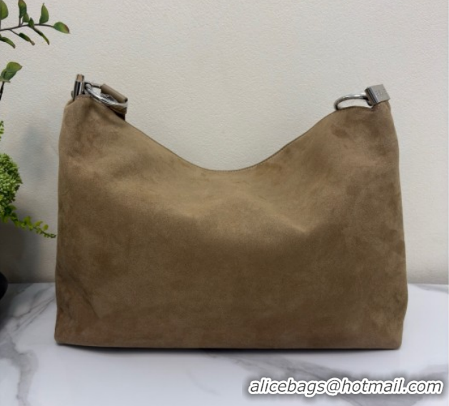 Good Product Dior Suede Large Shoulder Bag L1926 Khaki 2026