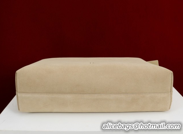Luxurious Dior Suede Large Shoulder Bag L114144 Beige/Silver 2026