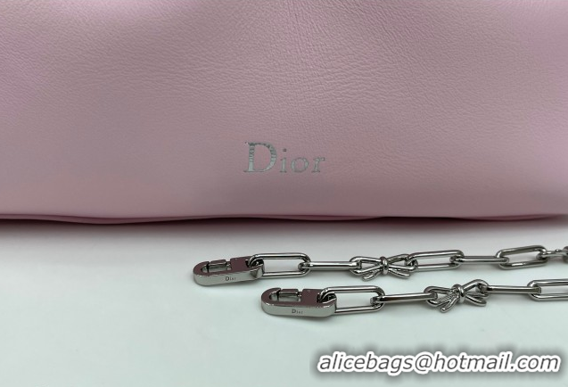Popular Style Dior Bow Small Bag in Lambskin Leather 0715PUQO Rose Songe Pink 2026