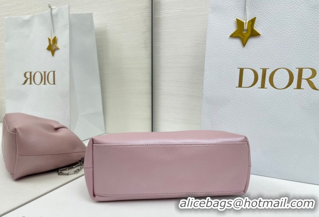 Classic Dior Bow Small Bag in Lambskin Leather 0715PUQO Pink2 2026