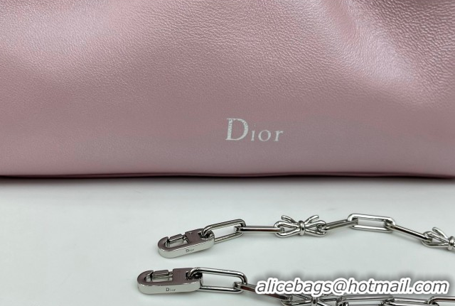Classic Dior Bow Small Bag in Lambskin Leather 0715PUQO Pink2 2026